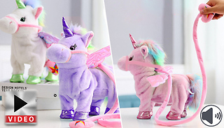 Walking & Singing Interactive Unicorn - 3 Colours