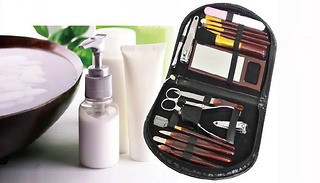 18-Piece Ladies Manicure and Make Up Set