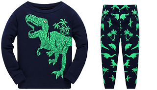 Kids' Dinosaur Pyjamas - 6 Sizes