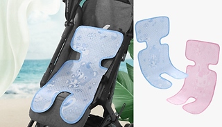2-in-1 Pushchair Liner & Cooling Mat - 2 Colours