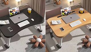 Multi-Functional Bed Desk With Tablet Holder - 5 Colours