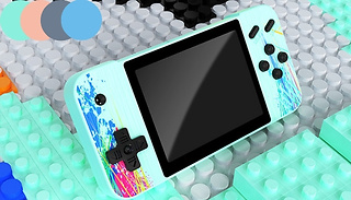 Retro Handheld Game Console - Single or Double Player, 4 Colours 