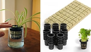 Rockwool Cubes with Basket Pots - 2 Sizes & Optional Rope!