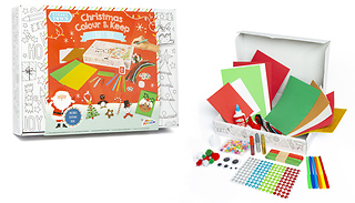 Christmas Colour and Keep Craft Box
