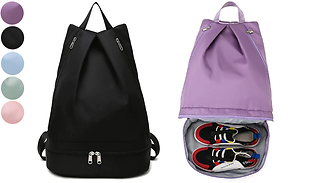 Waterproof Backpack with Shoe Compartment - 5 Colours