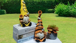 1 or 2-Pack Bee Garden Gnomes! - 2 Colours