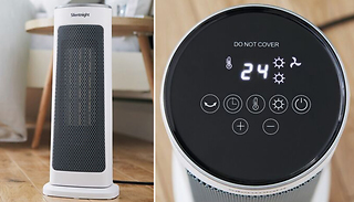 Silentnight Tower Fan Heater with Remote Control