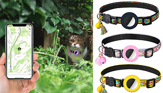 Cat Collar & Airtag Holder - 5 Colours