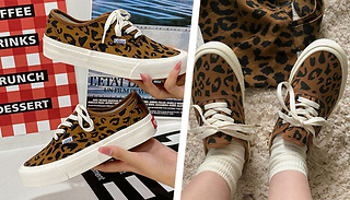 Leopard Print Canvas Shoes - 4 Sizes