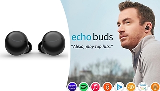 Amazon Echo Buds 2nd Gen - Noise Cancelling Earbuds with Charging Case