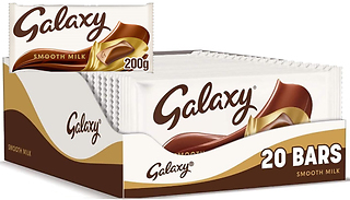 20x Galaxy Smooth Milk Chocolate Bars 200g - £1.99 Per Bar!