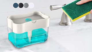 1 or 2 Dish Soap Dispenser - 4 Colours