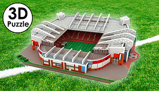 DIY 3D Stadium Model Puzzle - 12 Designs