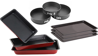 Set of Three Non-Stick Baking Trays - 3 Options