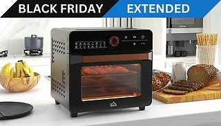 HOMCOM 20L Air Fryer Mini Oven - 17 Presets!