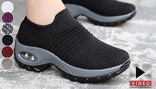Breathable Air-Cushion Trainers – 6 Colours & Sizes