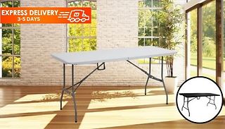 6ft Folding Heavy Duty Trestle Table - 2 Designs