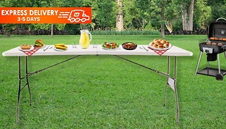 6ft Folding Heavy Duty Trestle Table - 2 Designs