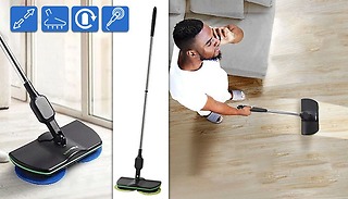 SuperMaid 2-in-1 Rechargeable Cordless Floor Cleaner & Polisher