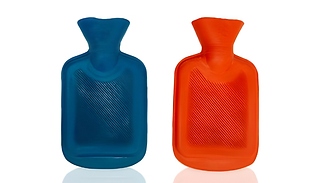 500ml Rubber Hot Water Bottle - 2 Colours!