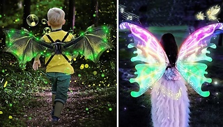 Automatic Flying Magic Wings for Kids - 3 Designs!