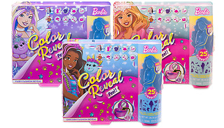 Colour Reveal Barbie Doll Set - 3 Designs