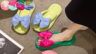Thick Cushioned Bowknot Sandals - 4 Colours & 3 Sizes