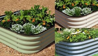1 or 2 Steel Multiway Veggie Growing Beds - 6 Styles!