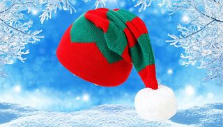 Knitted Christmas Elf Hat - 2 Sizes
