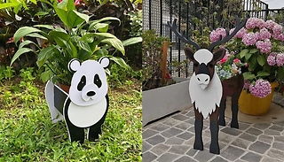 Animal Shaped Garden Planter Pot - 8 Animals!
