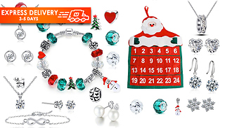 Jewellery Advent Calendar Made With Crystals From Swarovski