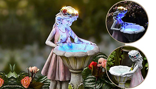 Magical Solar LED Fairy Garden Figurine