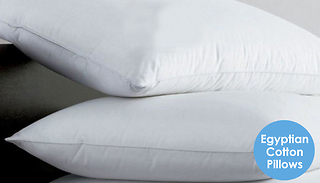 1, 2, or 4 Egyptian Cotton Pillows