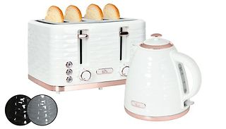 HOMCOM Kettle and Toaster Set - 3 Colours