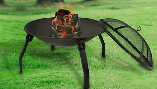 Foldable Round Camping BBQ