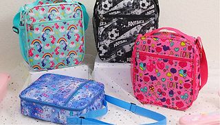 Soft Insulated School Lunch Bag - 4 Designs
