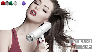 PowerAir Professional Ionic Hot & Cold Hair Dryer - 6 Colours!