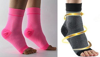 Ankle and Heel Brace Sport Socks  4 Colours, 2 Sizes 