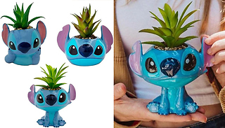 Blue Cartoon Creature Flower Pot - 3 Designs