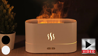 Flame Effect LED Diffuser Humidifier - 2 Colours