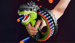 Dinosaur Target Blasting Toy - 40 Soft Darts!