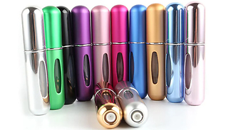 4-Pack of Refillable Perfume Atomisers