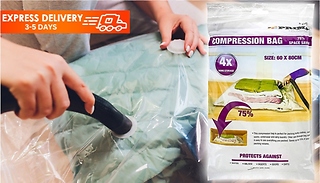 5-Pack of Large Vacuum Storage Bags