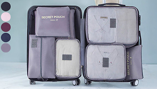 7-Piece Storage Bags for Travel Set - 5 Colours