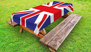 Union Jack Tablecloth - 5 Sizes 