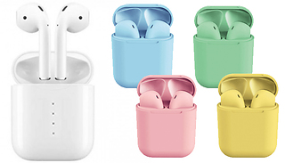 i10 Pastel Bluetooth 5.0 Touch Control Earphones - 5 Colours