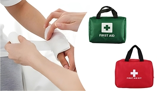 First Aid Kit Bag - 90 or 106 Piece