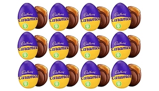 12-Pack Cadbury Chocolate Creme Egg Caramel