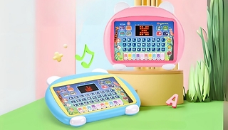 Kid's Educational Learning Game Tablet - 2 Colours
