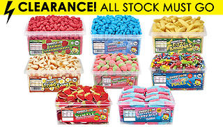 Giant Tub of Sweetzone Sweets 960g - 8 Flavours!